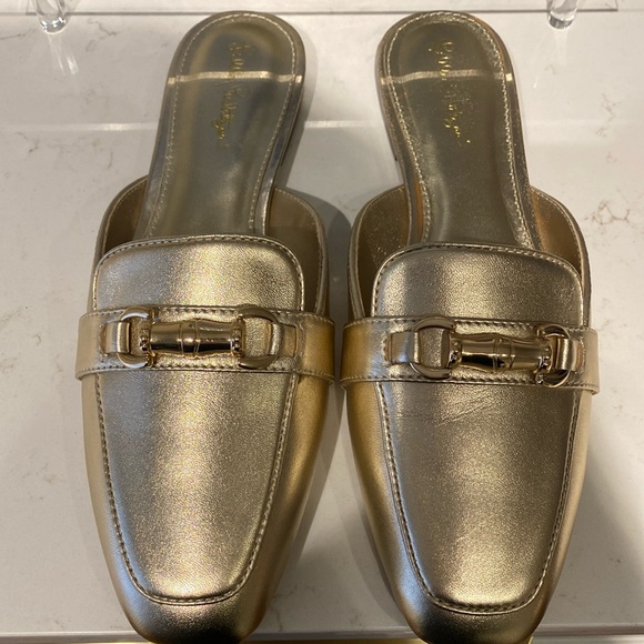 Like New Lilly Pulitzer Buckle Mules - Picture 2 of 5